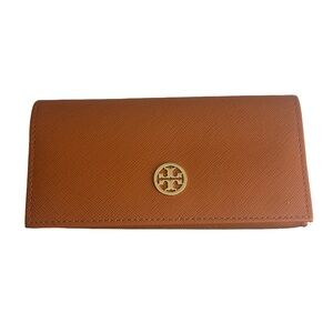 tory burch orange eyeglass case